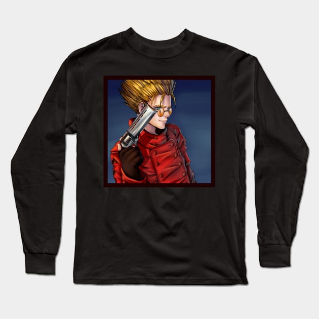 The Gunslinger Long Sleeve T-Shirt by ArtMontef